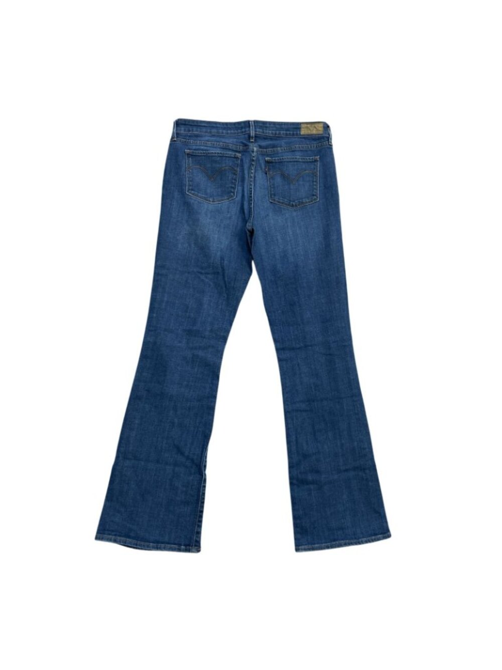 Levi's Women's 12/31 Slight Curve Bootcut Jeans Stretch Denim Blue Classic B1269 - Picture 5 of 14
